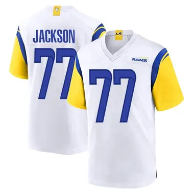 Men's Alaric Jackson Los Angeles Rams Jersey - Game White