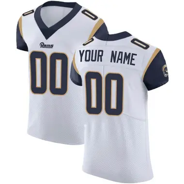 Men's Custom Los Angeles Rams Vapor Untouchable Jersey - Elite White