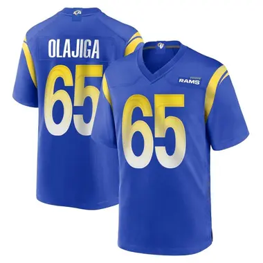 Men's David Olajiga Los Angeles Rams Alternate Jersey - Game Royal