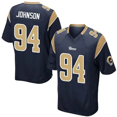 Men's Desjuan Johnson Los Angeles Rams Team Color Jersey - Game Navy