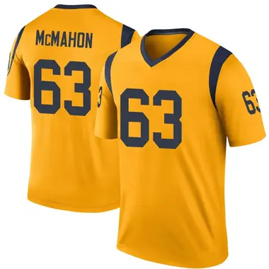 Men's Dylan McMahon Los Angeles Rams Color Rush Jersey - Legend Gold Big & Tall