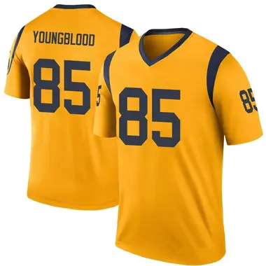 Men's Jack Youngblood Los Angeles Rams Color Rush Jersey - Legend Gold Big & Tall