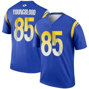 Men's Jack Youngblood Los Angeles Rams Jersey - Legend Royal Big & Tall