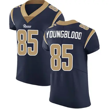 Men's Jack Youngblood Los Angeles Rams Team Color Vapor Untouchable Jersey - Elite Navy