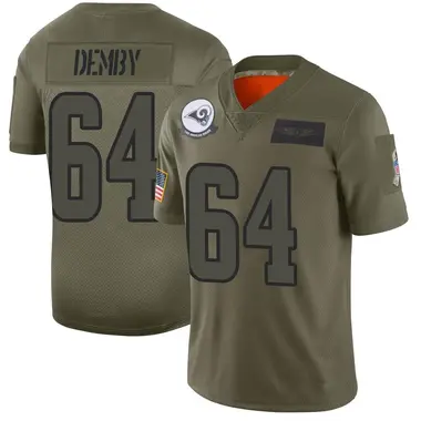 Men's Jamil Demby Los Angeles Rams 2019 Salute to Service Jersey - Limited Camo