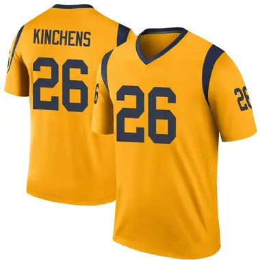 Men's Kamren Kinchens Los Angeles Rams Color Rush Jersey - Legend Gold Big & Tall