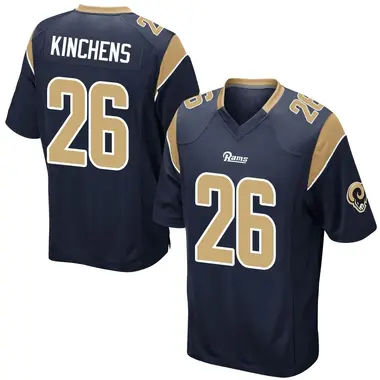 Men's Kamren Kinchens Los Angeles Rams Team Color Jersey - Game Navy