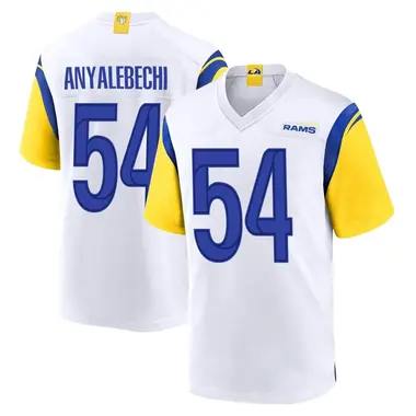 Men's Kelechi Anyalebechi Los Angeles Rams Jersey - Game White