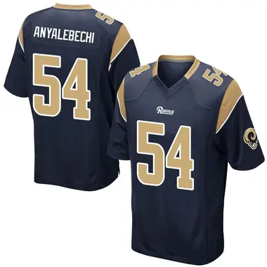 Men's Kelechi Anyalebechi Los Angeles Rams Team Color Jersey - Game Navy