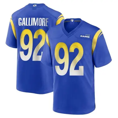 Men's Neville Gallimore Los Angeles Rams Alternate Jersey - Game Royal