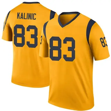 Men's Nikola Kalinic Los Angeles Rams Color Rush Jersey - Legend Gold Big & Tall