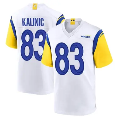 Men's Nikola Kalinic Los Angeles Rams Jersey - Game White