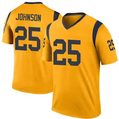 Men's Quindell Johnson Los Angeles Rams Color Rush Jersey - Legend Gold Big & Tall