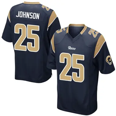 Men's Quindell Johnson Los Angeles Rams Team Color Jersey - Game Navy