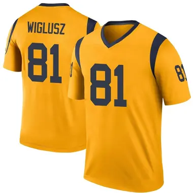 Men's Sam Wiglusz Los Angeles Rams Color Rush Jersey - Legend Gold Big & Tall