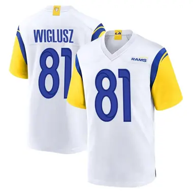 Men's Sam Wiglusz Los Angeles Rams Jersey - Game White