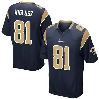 Men's Sam Wiglusz Los Angeles Rams Team Color Jersey - Game Navy