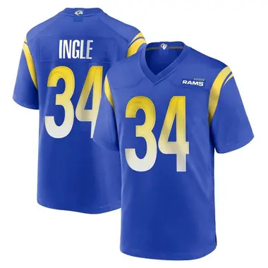 Men's Tanner Ingle Los Angeles Rams Alternate Jersey - Game Royal