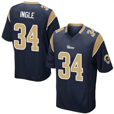 Men's Tanner Ingle Los Angeles Rams Team Color Jersey - Game Navy