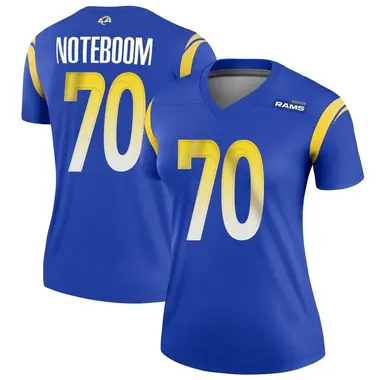 Women's Joe Noteboom Los Angeles Rams Jersey - Legend Royal Plus Size