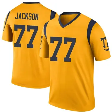 Youth Alaric Jackson Los Angeles Rams Color Rush Jersey - Legend Gold