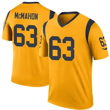 Youth Dylan McMahon Los Angeles Rams Color Rush Jersey - Legend Gold