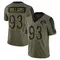 Youth Jonah Williams Los Angeles Rams 2021 Salute To Service Jersey - Limited Olive